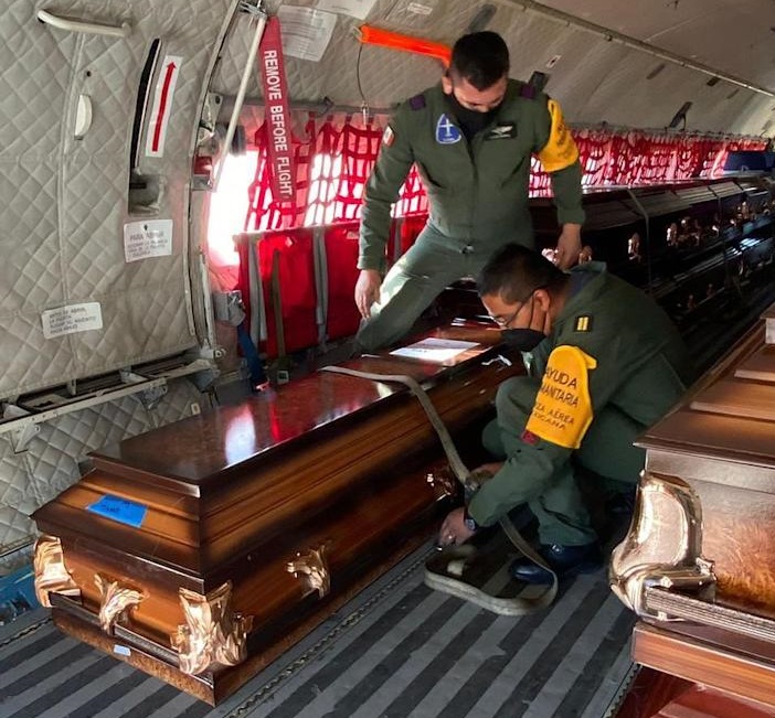 México repatría cuerpos de 15 guatemaltecos muertos en accidente en Chiapas