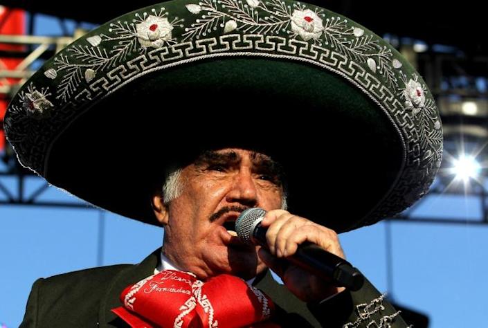 Muere el mexicano Vicente Fernández, astro de la música latinoamericana