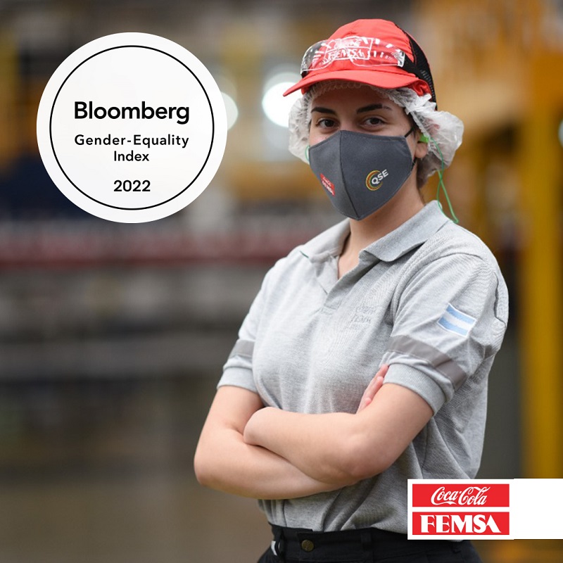FEMSA y Coca-Cola FEMSA, incluidas en el  Índice de Igualdad de Género de Bloomberg