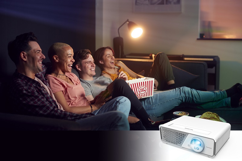 ViewSonic presenta nuevos proyectores LED inteligentes para cine en casa