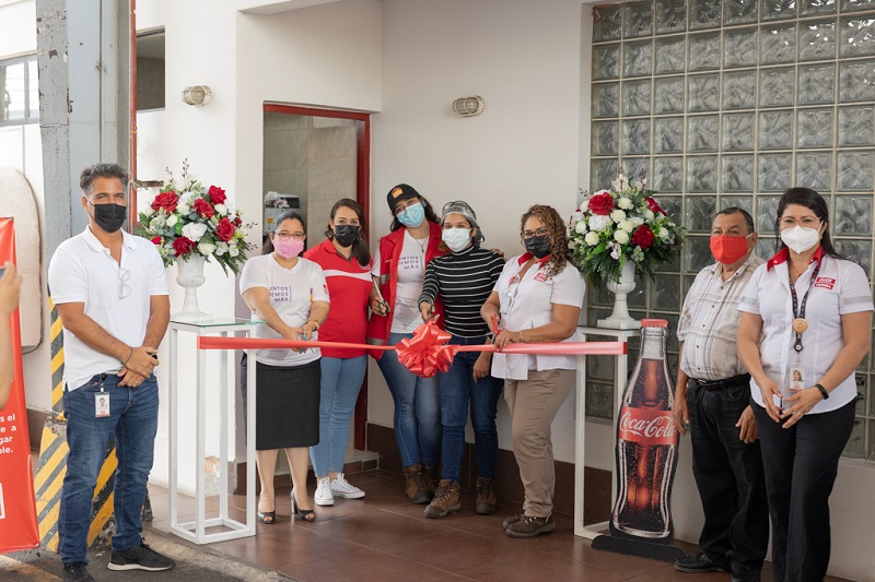 Sala de Lactancia Materna para colaboradoras de Coca-Cola FEMSA Nicaragua
