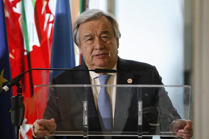 António Guterres «profundamente preocupado» por la violencia en Jerusalén