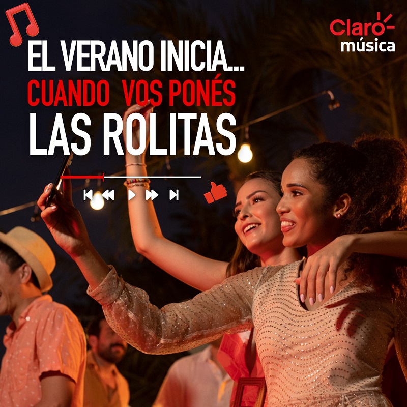 Disfrutá del verano, con Claro Música