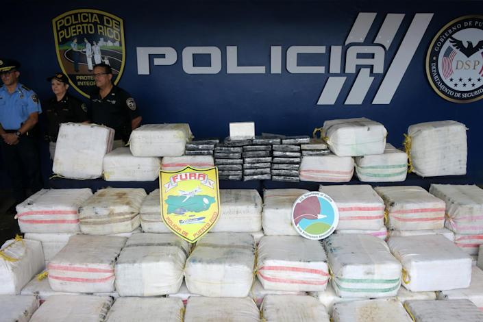 Incautan alijo de cocaína valorado en 13 millones de dólares en Puerto Rico