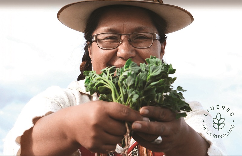 La boliviana Trigidia Jiménez, quien rescató un cultivo ancestral estratégico para la seguridad alimentaria, es reconocida por el IICA como “Líder de la Ruralidad”