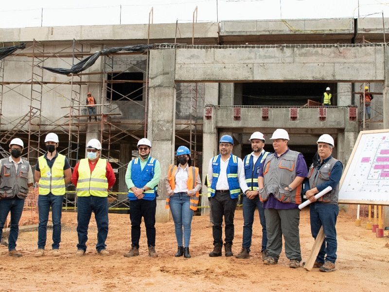 Avanza la construcción del Hospital Regional Nuevo Amanecer en el Caribe Norte nicaragüense