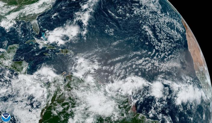 Aviso de tormenta tropical para las islas de Barlovento y a partes de Venezuela