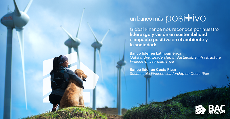 BAC Credomatic obtiene reconocimiento por su liderazgo en sostenibilidad a nivel latinoamericano