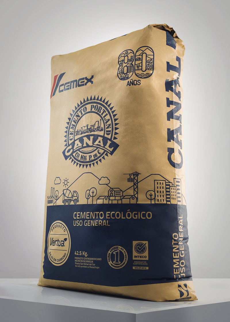 Cemento CANAL lanza bolsa con diseño conmemorativo para celebrar sus 80 años