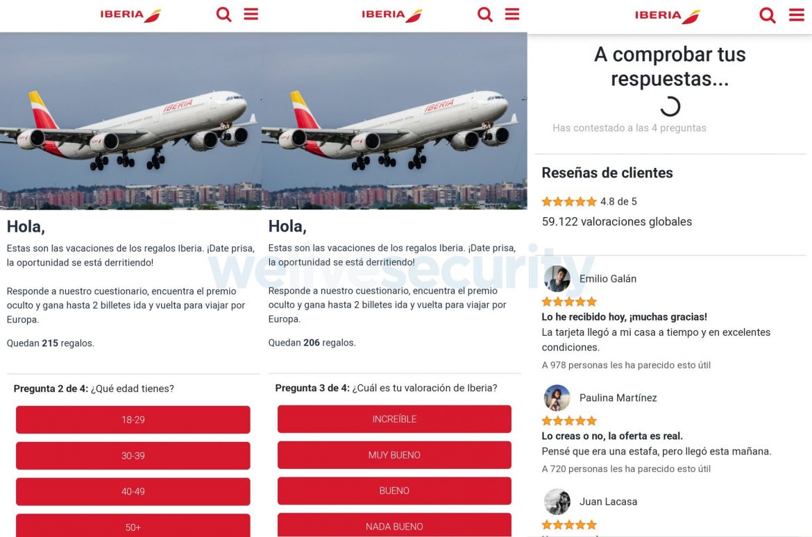 Engaño: Iberia no está sorteando 5.000 pasajes para viajar por Europa