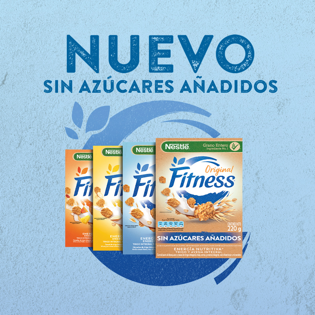 Disfruta de un desayuno rico y nutritivo con el nuevo cereal Fitness sin azúcar añadida