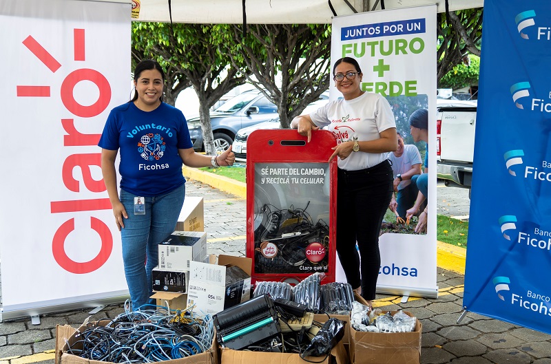 Claro y Banco Ficohsa promueven Reciclatón corporativo “Salvá Lo Bonito”