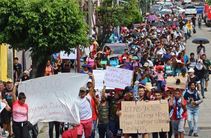 Activistas y migrantes piden al Gobierno mexicano crear corredor humanitario