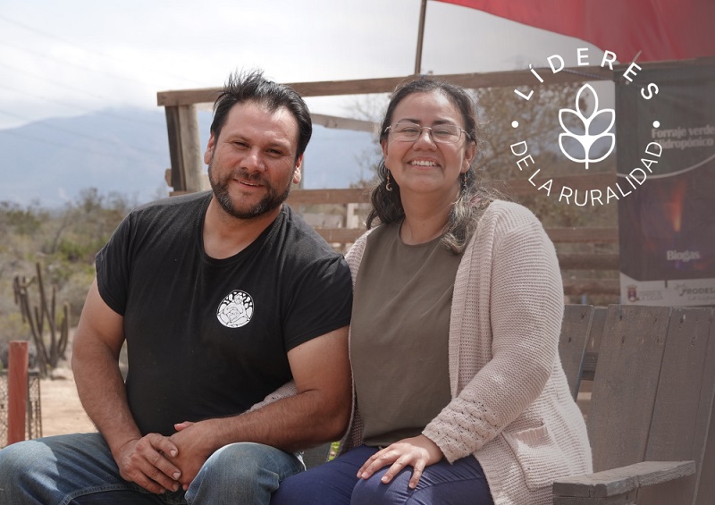 Macarena Valdés y Marco Aceituno, creadores de una granja modelo de producción sostenible en Chile, son reconocidos por el IICA como “Líderes de la Ruralidad”