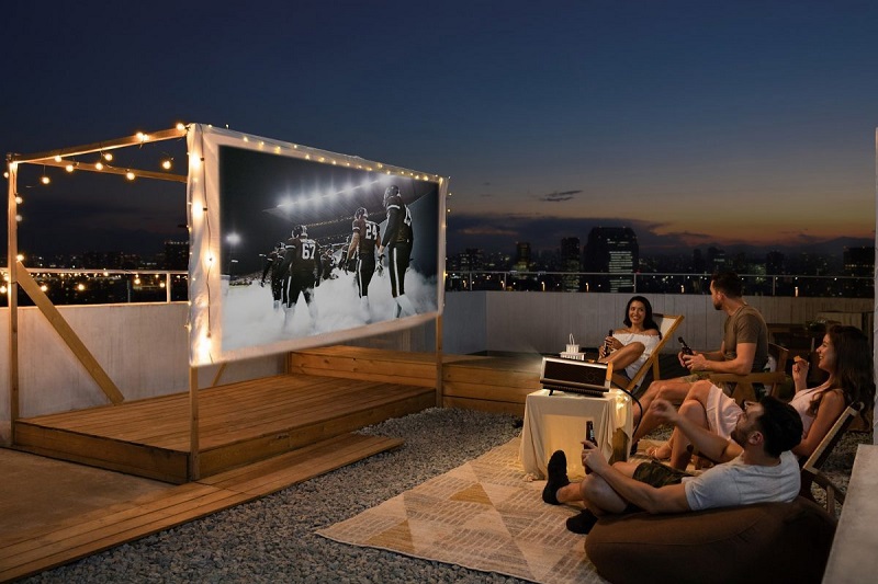 ViewSonic presenta su más reciente proyector inteligente LED 4K Ultra HD para entretenimiento en el hogar
