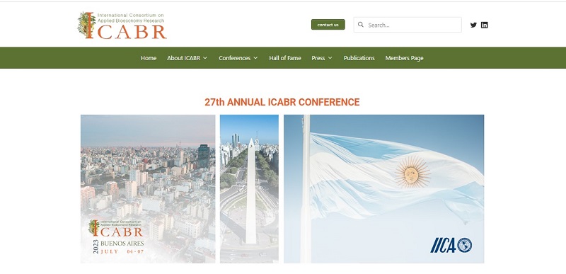 Invitan a especialistas internacionales a participar en la conferencia mundial sobre bioeconomía ICABR 2023, coorganizada por el IICA y la Secretaría de Agricultura de Argentina