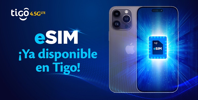 Tigo pone a disposición de sus clientes la nueva tecnología eSIM