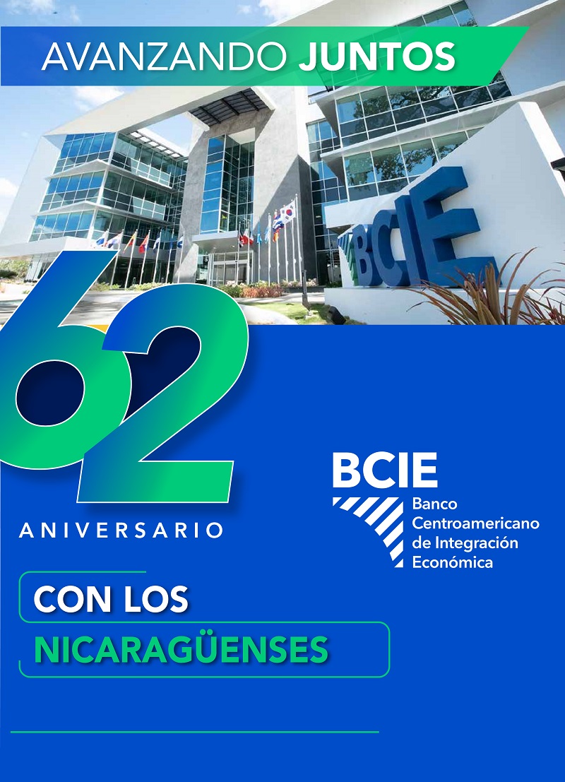 62 años del BCIE con los nicaragüenses