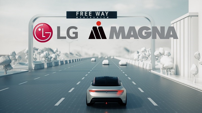 LG anuncia colaboración técnica con Magna para el futuro de la movilidad automotriz
