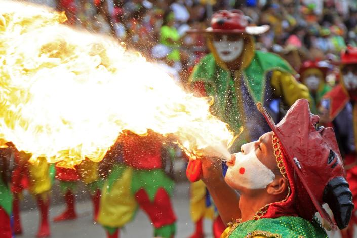 Barranquilla se sumerge durante cuatro días en los festejos del Carnaval