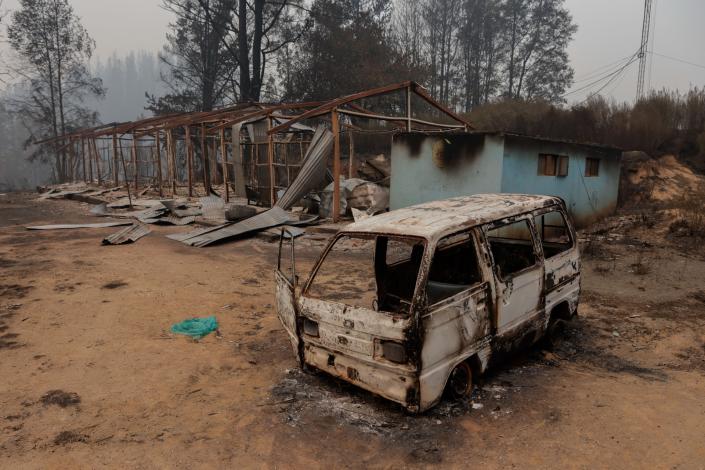 Chile confirma dos nuevas personas muertas en medio de los virulentos incendios y suma 26 fallecidos