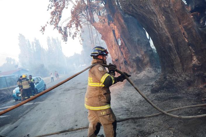 Gobierno chileno amplía zona de catástrofe por incendios que consumen 8.000 hectáreas