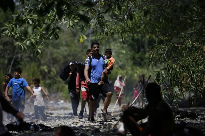 Más de 100.000 migrantes irregulares ya cruzaron la selva del Darién este año