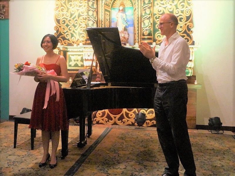 Tour de prestigiosa pianista Caroline Fischer en Nicaragua promueve el intercambio cultural