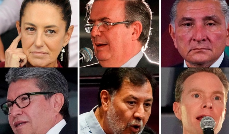 Arrancan “corcholatas” el proceso de selección de candidatos a la Presidencia