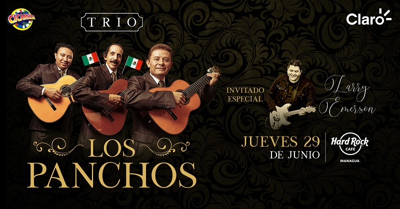 Claro Música te trae al trío “Los Panchos” en concierto