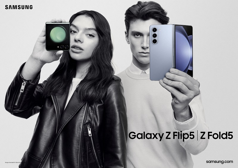 Samsung Galaxy Z Flip5 y Galaxy Z Fold5: Flexibilidad y versatilidad sin concesiones