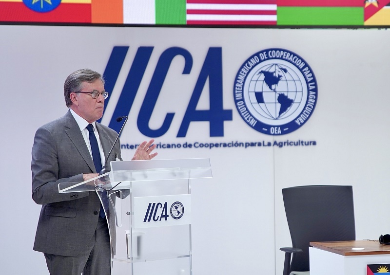 Conferencia de Ministros de Agricultura de las Américas, que sesionará en Costa Rica, afianzará acción colectiva de los países y fortalecerá sector que garantiza seguridad alimentaria y sostenibilidad global, afirma Director General del IICA