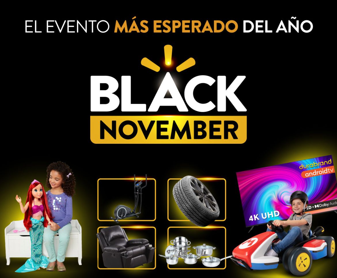 Walmart inicia su temporada de rebajas Black