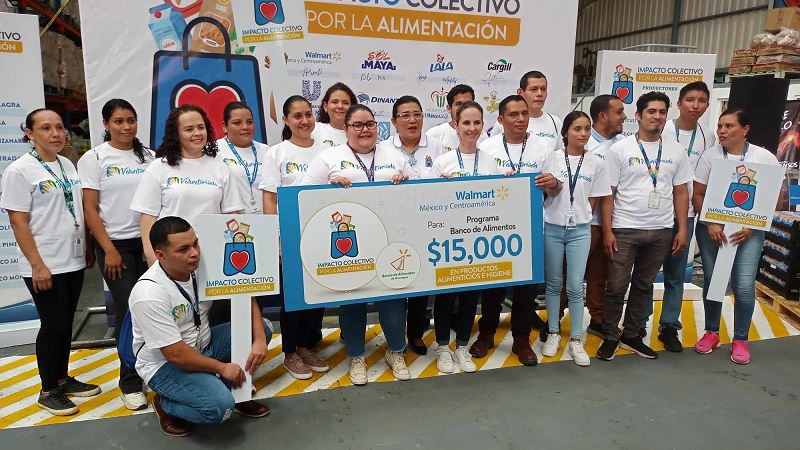 128 mil libras de productos para el Banco de Alimentos de Nicaragua