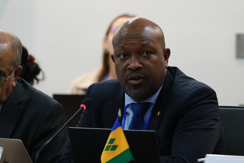 Ministro de San Vicente y las Granadinas Saboto Caesar resaltó apoyo técnico del IICA para afrontar los retos del agro del CARICOM