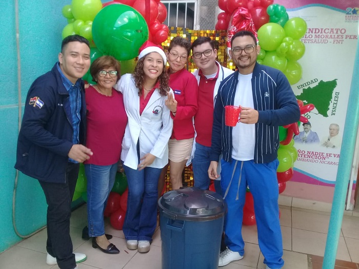 Hospital Manolo Morales celebra la Navidad