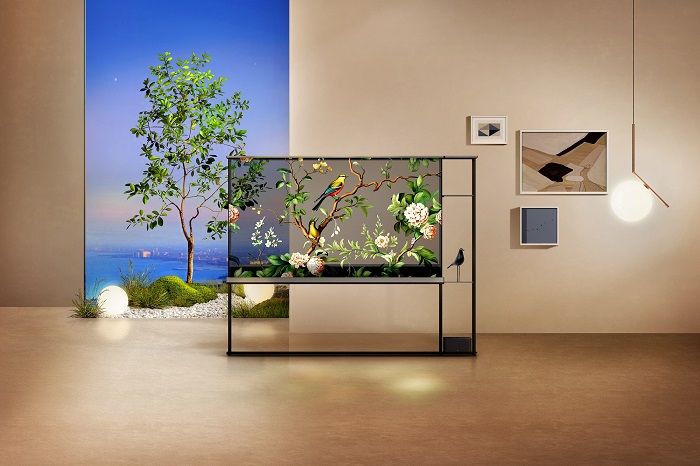 Primer televisor OLED transparente inalámbrico del mundo redefine la experiencia de la pantalla