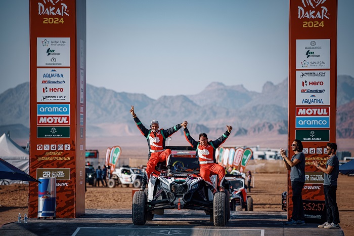 Gran arranque del Puma Energy Rally Team en el Dakar 2024 de Arabia Saudita