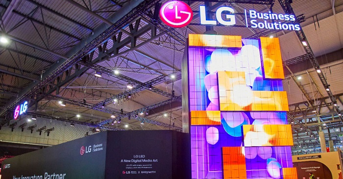 Reinventando el futuro: la última señalización digital de LG en ISE 2024