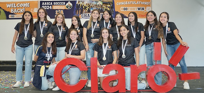 Equipo femenino de Nicaragua campeón del AASCA Soccer 2024