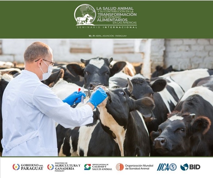 Cumbre de la sanidad animal sesiona en Paraguay con presencia de altas autoridades internacionales, entre ellas Director General del IICA, y foco en fortalecimiento de seguridad alimentaria