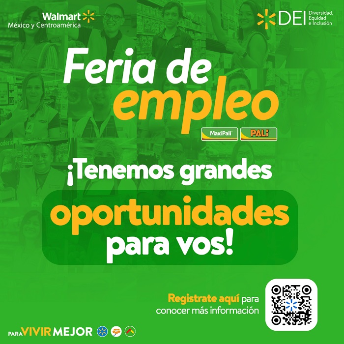 ¡Súmate a la gran familia Walmart para vivir mejor!