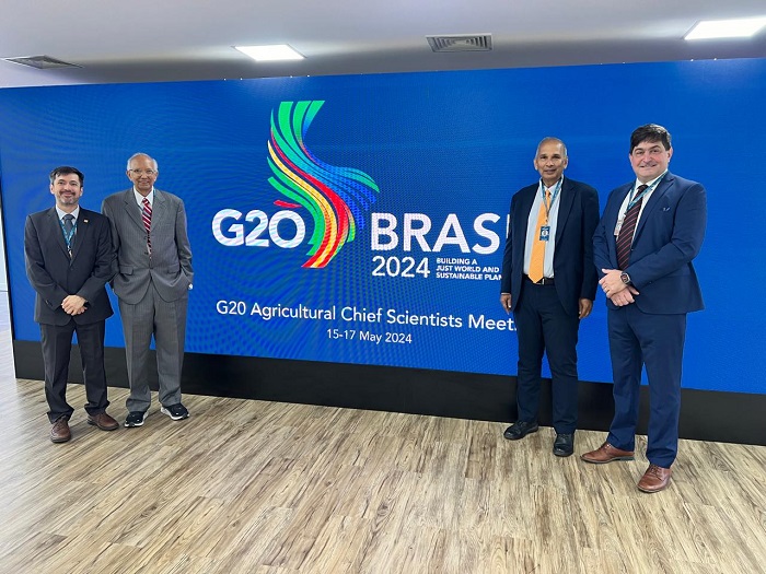 La agricultura es el sector clave para solucionar la crisis ambiental, afirmó el científico Rattan Lal, Embajador de Buena Voluntad del IICA, en el G20