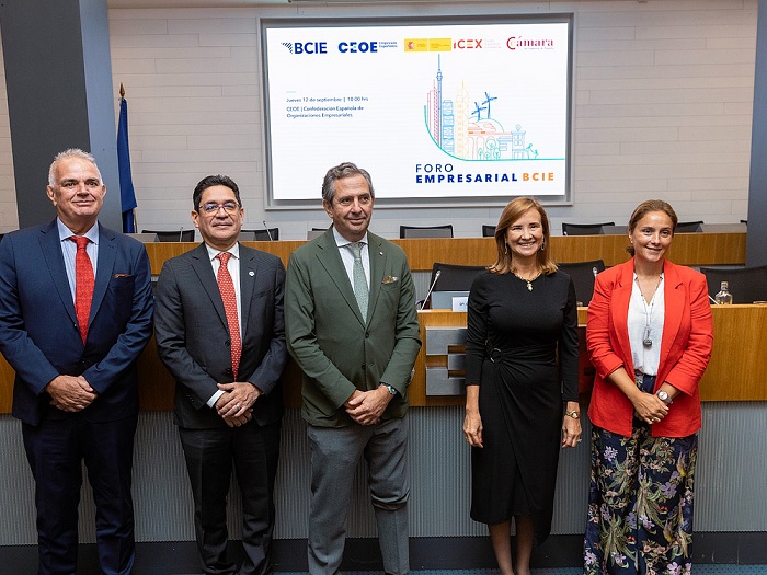 El BCIE, en coordinación con la CEOE, Ministerio de Economía, Comercio y Empresa, ICEX y la Cámara de Comercio de España, organizaron Foro Empresarial