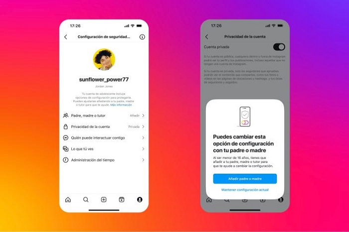 Instagram lanza su Cuenta de Adolescente, más privada y restrictiva que las de los adultos