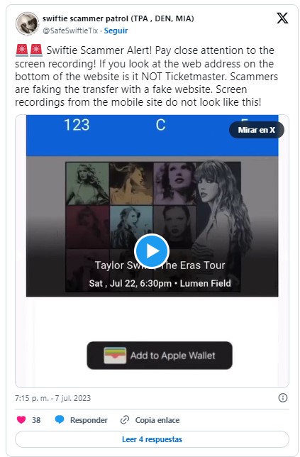 Estafas habituales relacionadas a Ticketmaster: cómo los estafadores se roban el show