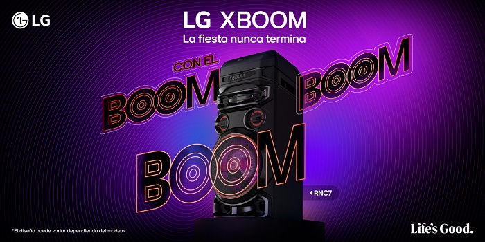 LG presenta el festival de música a nivel global “Boom Boom Pow” por LG Xboom