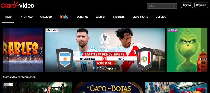 Gana un televisor con Claro Video