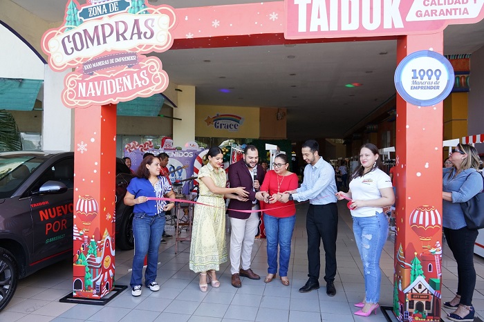 Inauguración de Zona de Compras Navideñas de 2024