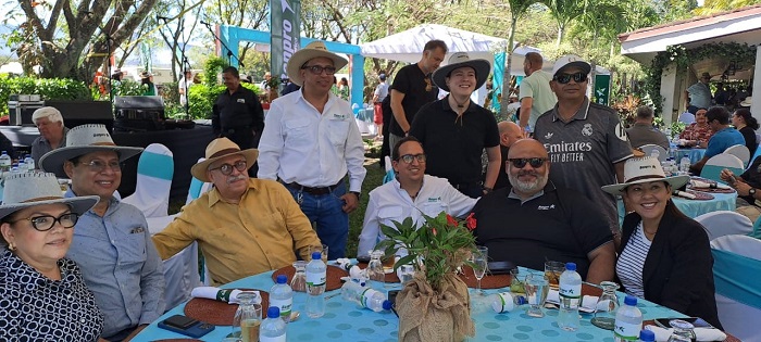 Ejecutivos de Banpro en Festival del Tabaco